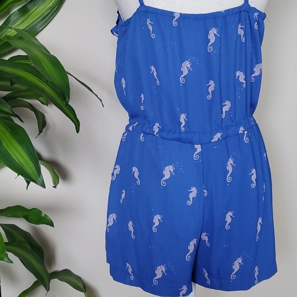L’Amour Nanette Lepore seahorse romper Sz. M - Picture 7 of 8